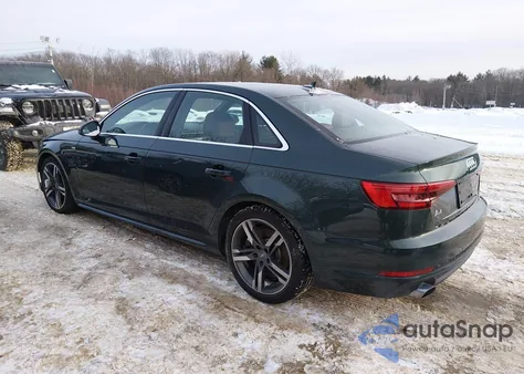 2017 Audi A4 2.0T Premium z USA, uszkodzony, nr VIN WAUENAF43HN014428